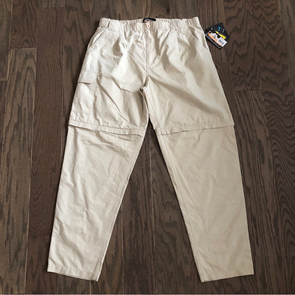 Woodlake Summit Series Performance UV Convertible Hiking Outdoor Pants